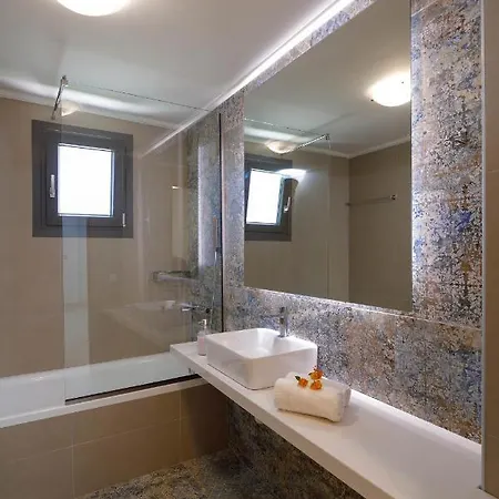 Tilio - New With Private Pool 1400m From The Апартаменты Ретимно